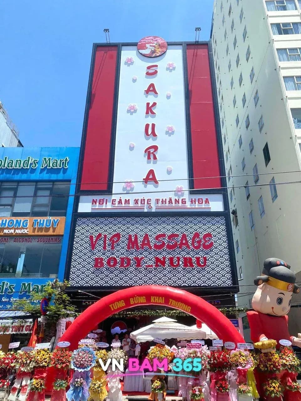 다낭 사쿠라 다른 지점 건물 외관